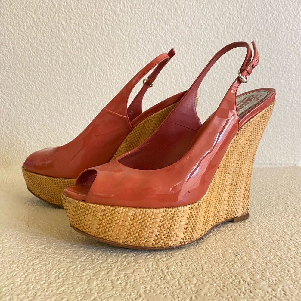 Gucci wedge sandals